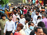 People flout Covid-19 rules in Delhi