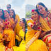 From the Haldi ceremony