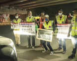 Awareness drive on usage of high beam headlights in Gurgaon