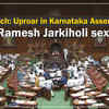 Article image for: Watch: Uproar in Karnataka Assembly over <i class="tbold">ramesh jarkiholi</i> sex tape
