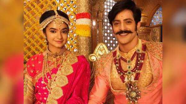 Anushka Sen and Vikas Manktala in Jhansi Ki Rani