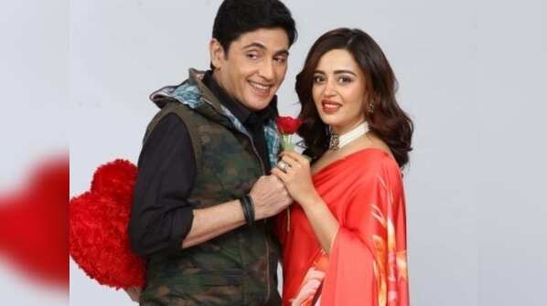 Nehha Pendse and Aasif Sheikh in Bhabhi Ji Ghar Par Hain