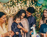Inside pictures from Suresh Raina's son's first birthday celebration