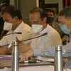 Maharashtra deputy CM Ajit Pawar holds weekly Covid review meeting in Pune.