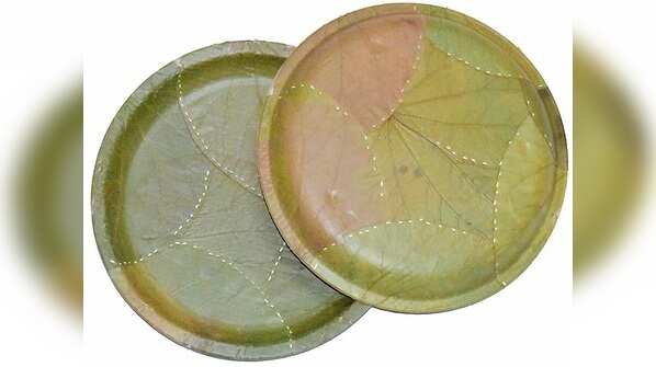 SWHF Bio Degradable Disposable Leaf Plates