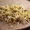 Sprouted fenugreek seeds as a snack