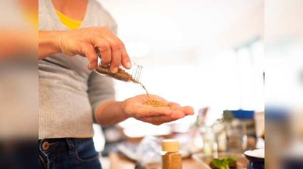 Have fenugreek seeds water first thing in the morning