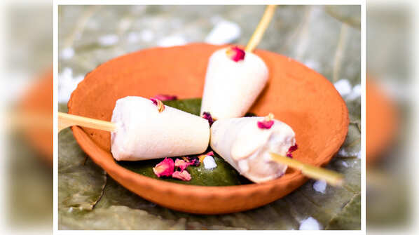 Almonds & Rose Kulfi