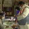 Assam: Congress' Rockybul Hussain casts vote at polling booth in Amoni