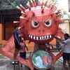 Coronavirus effigy to be burnt to ashes