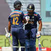 Fine start by Dhawan and Rohit