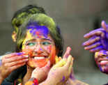 Holi being celebrated amid pandemic
