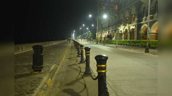 Roads go empty