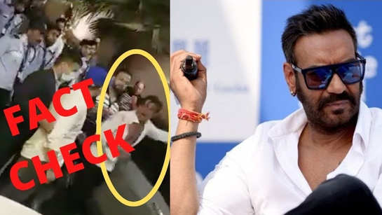 Ajay Devgn not beaten up outside Delhi pub; actor not present in viral video, says team