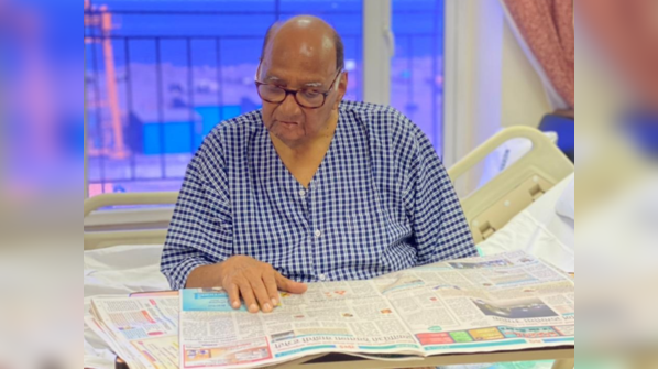 Sharad Pawar recovering