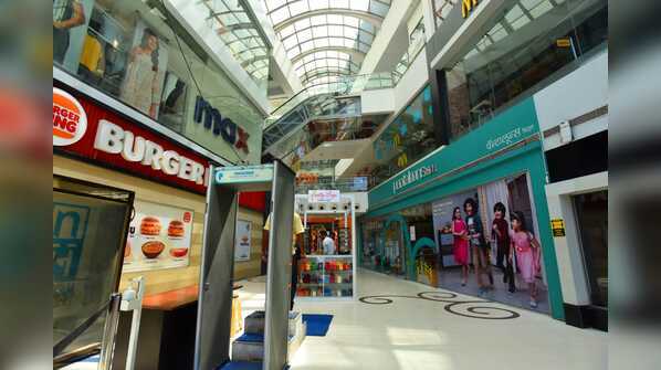 Malls wear a deserted look