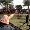 Article image for: Bengal polls: PM Modi receives grand welcome from thousands of people flocking the route to <i class="tbold">jaynagar</i> rally ground