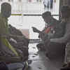 Special passenger boards Mumbai local