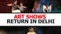 Art shows return in Delhi