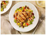​Grilled Chicken with Brown Rice Recipe
