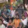 West Bengal election 2021: BJP workers protest in front of EC office in Kolkata over attack on state BJP chief Dilip Ghosh's convoy in Sitalkuchi