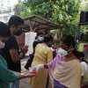 Visual from a polling booth in St George LP school, Edapally