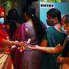 Visual from a polling booth at Thrikkalangode Manavedan LP School in Malappuram