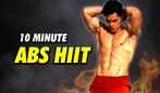 
10 Minute Abs Workout Fat Burning HIIT! (Level 3)
