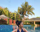 Rakul Preet turns a water baby, shares a new pool picture