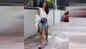 Pooja Hegde poses for paparazzi outside her home in Mumbai