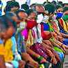 People flock to vaccination centre