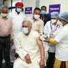 Chhattisgarh CM Bhupesh Baghel takes his first dose of Covid vaccine