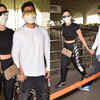 Article image for: Gauahar Khan with <i class="tbold">zaid darbar</i>