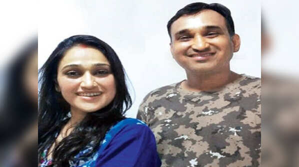 Disha Vakani and Mayur Vakani