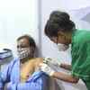 Covid-19 vaccination under way at BKC centre in Mumbai (ANI)