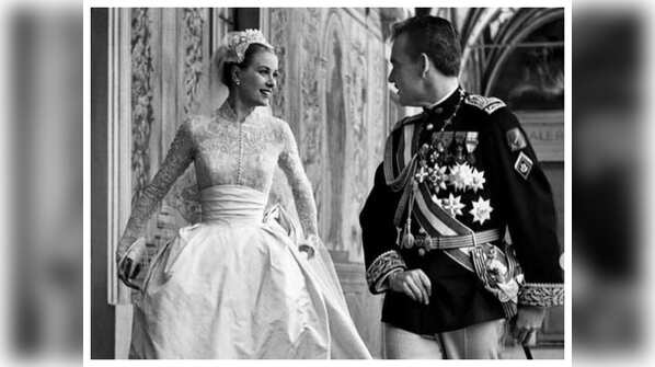 Grace Kelly and Prince Rainier of Monaco