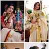 Article image for: Adorable Vishu pictures of <i class="tbold">malayalam tv</i> celebs