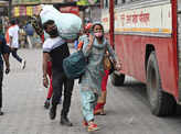 Lockdown: These pictures show the agony of migrant workers
