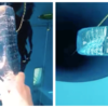 Article image for: Diver demonstrates underwater pressure using a bottle