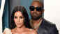 Kim Kardashian feels happy that she and Kanye West have managed to keep 'things calm' as the duo heads for divorce