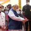 Gujarat: Union home minister Amit Shah inaugurates an oxygen plant at Ayurvedic Hospital, Kolwada village, Gandhinagar. Chief minister Vijay Rupani and deputy chief minister Nitin Patel were also present.