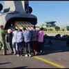 Jammu and Kashmir: Chinook helicopter airborne from Jammu to Leh with 850 kg load, including Bio Safety Cabinet and Centrifuges. These machines, costing over Rs 1 crore each, made by CSIR and now given to Ladakh are essential for Covid testing, for storage of samples.