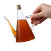 ​Apple cider vinegar and plastic wrap