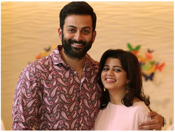 Prithviraj Sukumaran And Supriya Menon Celebrate Their 10th Wedding Anniversary Here S Their Love Story The Times Of India