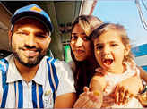 Cricketer Rohit Sharma and his wife's loved-up pictures go viral
