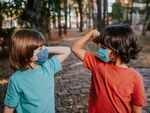 Do not allow visitors at home and teach your kids to maintain social distancing