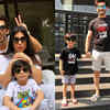 Arjun Bijlani and wife Neha with their son