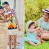 Smriti Khanna with her baby girl