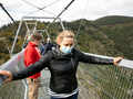 World's longest pedestrian suspension bridge opens in Portugal