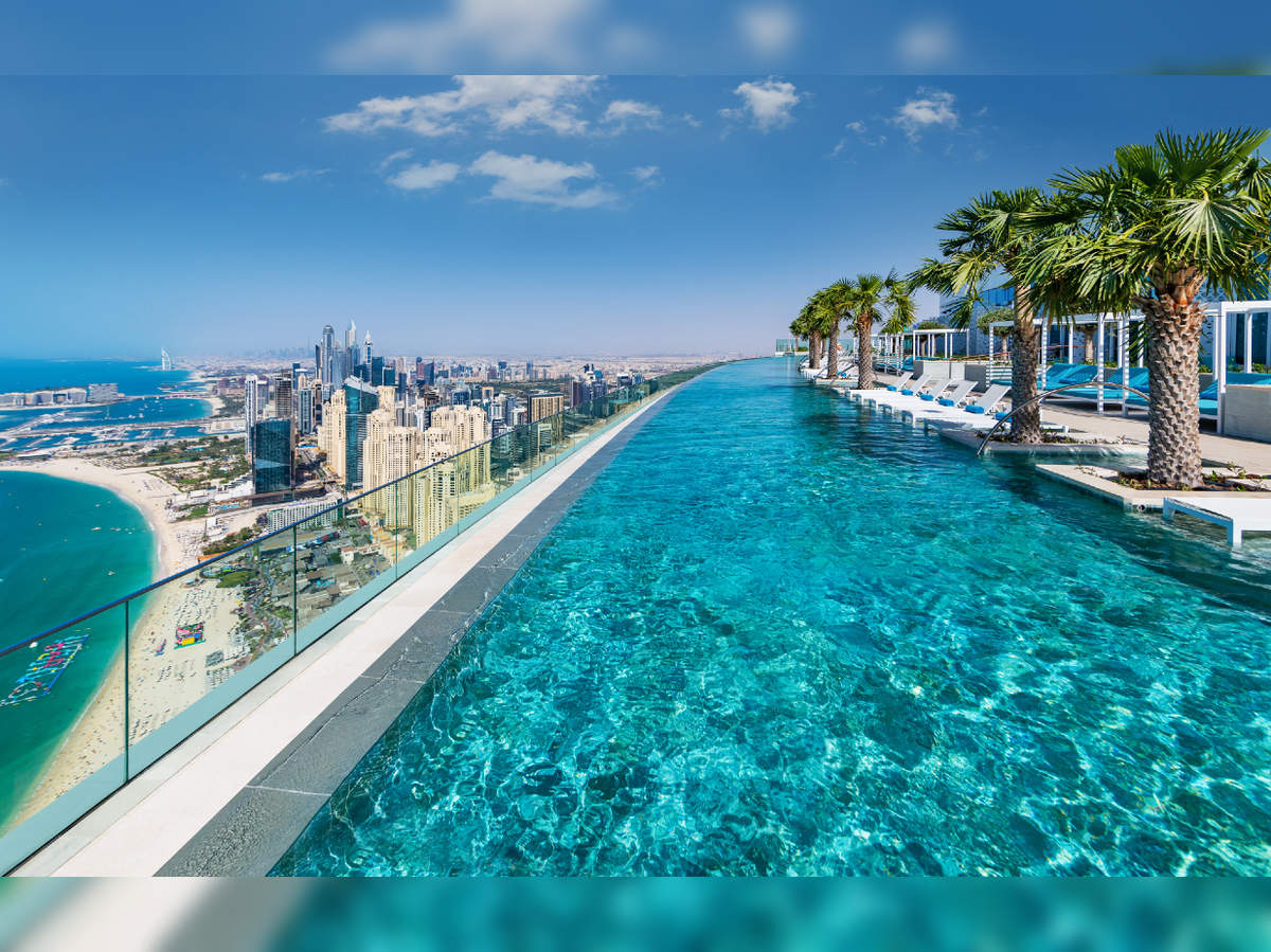 World's highest infinity pool has opened in Dubai and it's